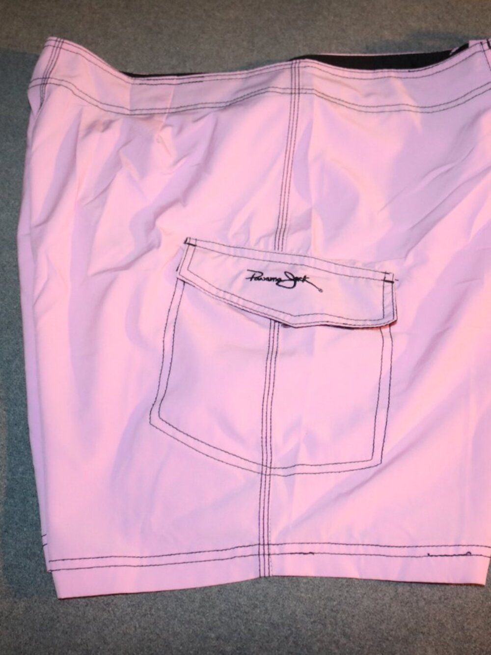 Panama Jack Board Shorts Men 36 Pink Surf Swim Trunks Skate - Picture 4 of 10